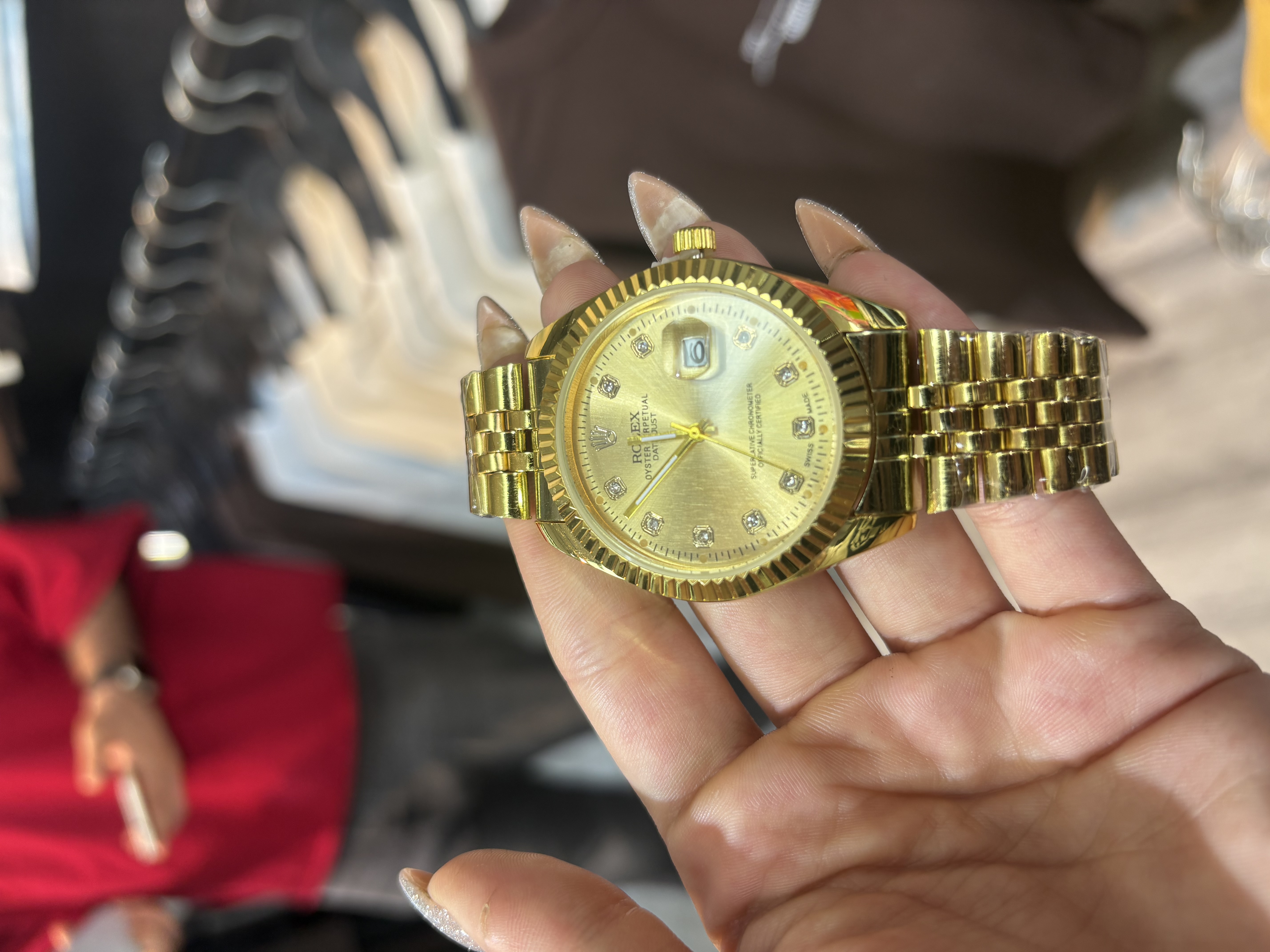ساعت مچی عقربه ای و‌دیجیتالی rolex